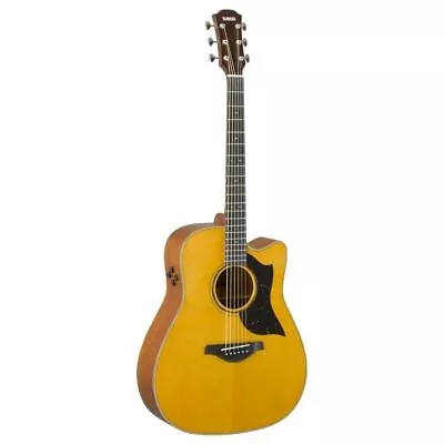 Yamaha A5M ARE Vintage Natural Acoustic Electric Guitar W/Case • $1499.99