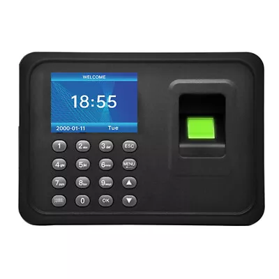 £31.06 • Buy Clocking In System Attendance Machine Fingerprint Password Time Recorder