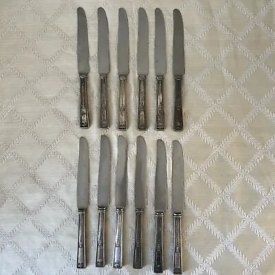 Vintage Set Of 12~[ 1835 R. Wallace] Silverplate  Knives~ Buckingham Pattern ! • $35.99