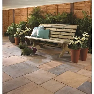 £250 • Buy Garden Paving Old Riven Patio Pack 9.9m2 Various Colours Available