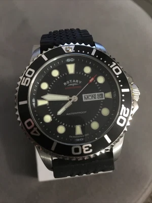 £10 • Buy Gents Large Chronospeed Divers Style Watch - Quartz GWO