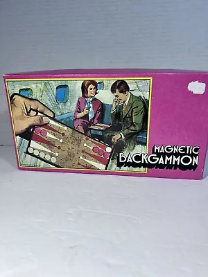 Magnetic Backgammon Set 1973 Pacific Game Co • $13.88