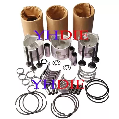 L3E Overhaul Rebuild Kit Fit Mitsubishi Engine HANIX H22B Excavator • $490