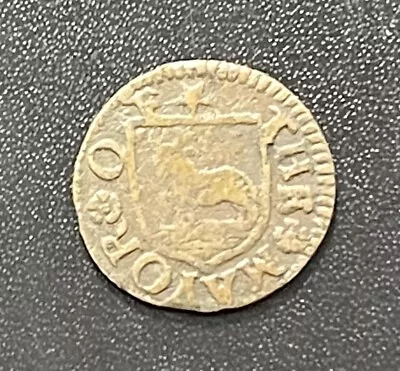 Great Britain 1652 1/4 Penny Token: Oxford The Mayor #111 • $9.95