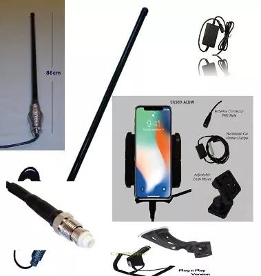 IPhone 15 Car Cradle + 7db High Gain Ant.iPhone 15 Pro .Pro Max /15 Plus Car-kit • $359