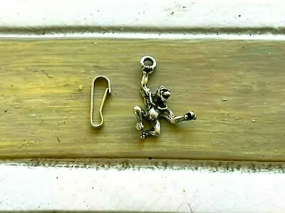 Peanuts Are For Monkeys JEWELRY 1 3D PEWTER  PENDANT / ZIPPER PULLS ALL New. • $1.99