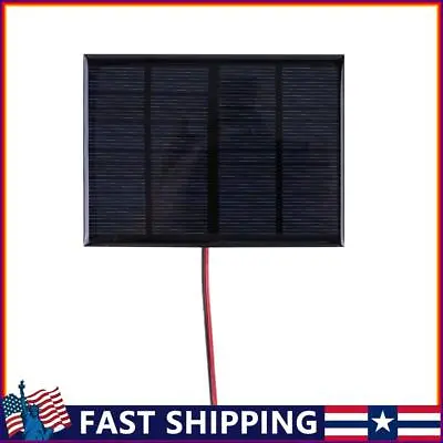 Mini Solar Panel 3W 12V Small Cell Module Polysilicon Board DIY Solar Charger • $7.99