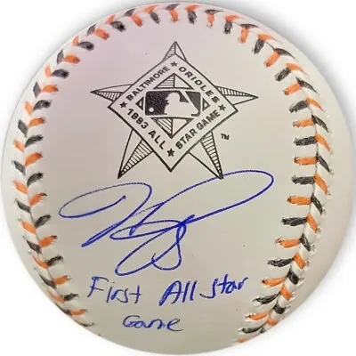 Mike Piazza Hand Signed Auto MLB 1993  AS Baseball Dodgers 1st All Star Game MLB • $269.99