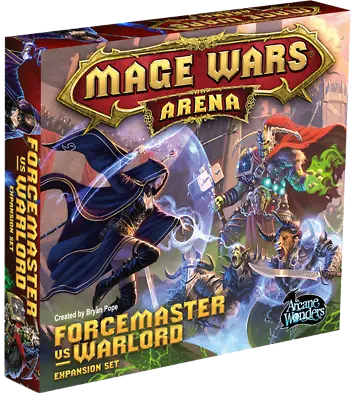* Mage Wars Forcemaster Vs Warlord Expansion • $32