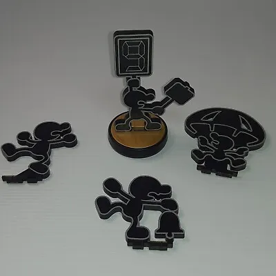 $39.95 • Buy Nintendo Amiibo Mr Game And Watch Super Smash Bros All In Great Condition 