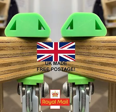 £5.75 • Buy 2x Straight Flat Clamp Adapters For 2 Festool Quick Grips Carpentry Craft DIY TT