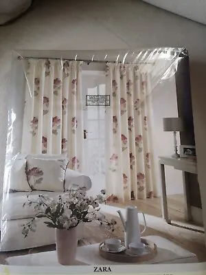 £22.99 • Buy Pair Of Fully Lined Curtains Montgomery 'Zara' With 3 Ins. Pencil Pleat Heading 
