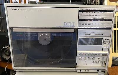 Sharp VZ-3500 Vintage Upright Turntable And Tape Player Parts Or Repair No Retrn • $169.99