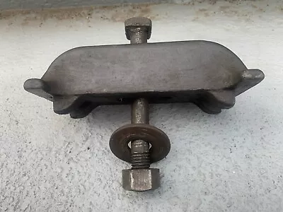 Vintage Cast Iron Lathe Tailstock Clamp And Tightening Bolt • $30.95