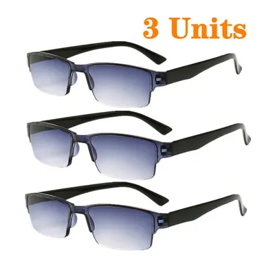 £10.25 • Buy 3 Pack Sunglasses Reading Glasses Tint Color Women Men +1.0 To +4.0 Reader