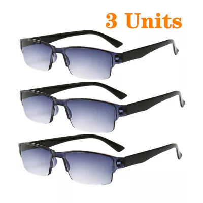 £10.25 • Buy 3 Pack Sunglasses Reading Glasses Tint Color Women Men +1.0 To +4.0 Reader
