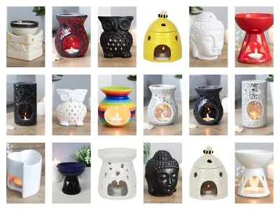 Oil Burner Wax Scent Home Aromatherapy Various Designs Bee Lovely Christmas Gift • £5.95