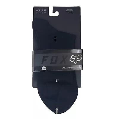 Fox Racing 4  Flexair Merino Sock - Black - Size S/M. MTB Mountain Bike  • $21