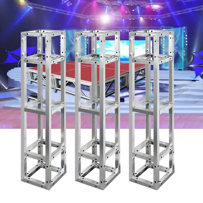 $149.91 • Buy 3 X Lightspace Truss Podium Totem 3M DJ Wedding Moving Head Stage Square Stands