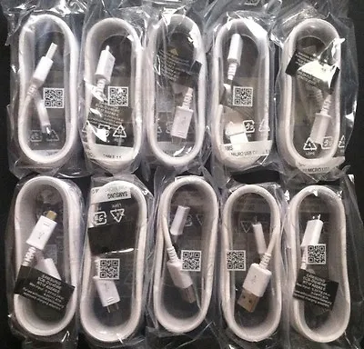 10x OEM 1.5M 5ft Adaptive Fast Charge Cables For Samsung Galaxy Note 5 S6/7 EDGE • $29.99