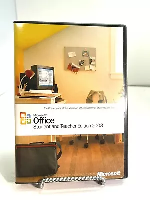 Microsoft Office Student And Teacher Edition 2003 Software + Product Key • $9.97