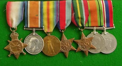 1914/15 Trio Group Of 7 To J23117 William F Chappell  Gallipoli  Queen Elizabeth • £50