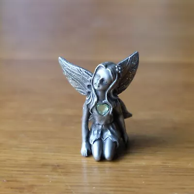 Pewter Birthstone Fairies Month Of May Fairy Figurine / Ornament Collectable • £6.50