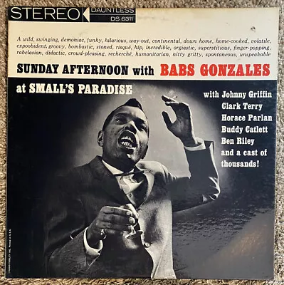 BABS GONZALES - Sunday Afternoon With - Dauntless DS-6311 LP Vinyl Record • $2
