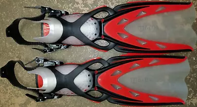 Mares X-Stream Fins RED/BLACK Extra Small Brand New GREAT FINS! • $129.99