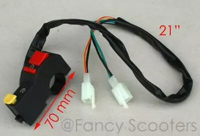 4 Wire Kill Start Switch Button 50 70 90cc 110cc 125cc 150 Dirt Pit Bike Taotao • $11.46