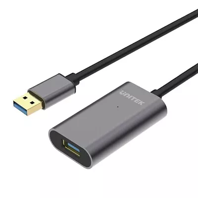 UNITEK USB 3.0 Active Extension Cable Up To 5Gbps 5M~10M  Alu Y-3004 Y-3005 • $37.98