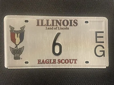 Illinois Low Number License Plate 1 Digit Single Digit 6 Eagle Scout • $89.99