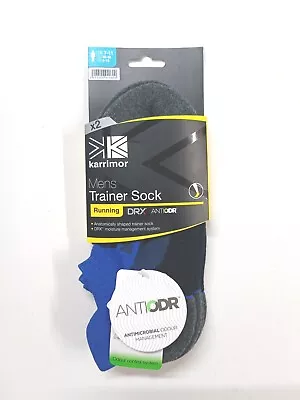 Karrimor AntiOdour Trainer Socks Mens • £12