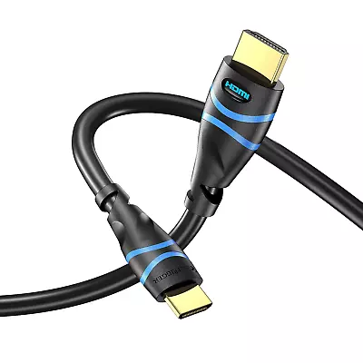 Bluerigger Mini HDMI To HDMI Cable (10FT 4K 60Hz HDR Bidirectional High Speed  • $14.72