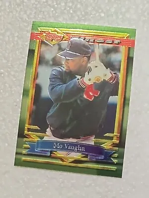 1994 Mo Vaughn Finest Refractor #258 Red Sox Rare  • $495