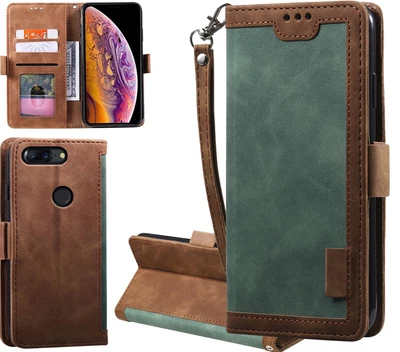 $8.90 • Buy Oneplus 5T Case Contrast Denim Wallet