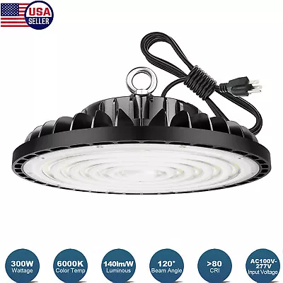 300W UFO Led High Bay Light Commercial Industrial Warehouse Factory Shop Light  • $39.08