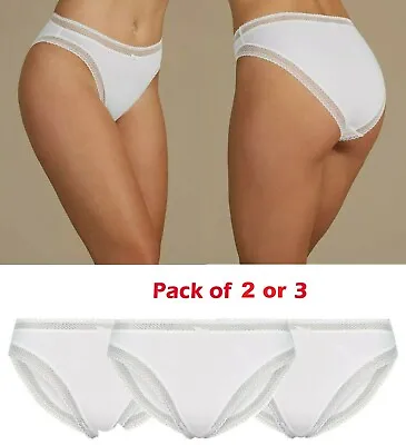 Ex M&S Women Shorts Briefs Knickers Pants Ladies Marks Spencer Lace Underwear • £8.99