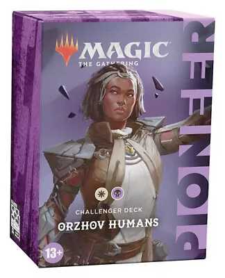 Magic The Gathering 2022 Pioneer Challenger Deck Box - Orzhov Humans • $78.95