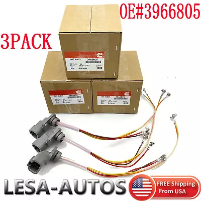 3PCS 3966805 Fuel Injector Wiring Harness For 2003-04 5.9L Dodge Cummins Diesel • $73.99