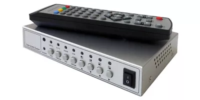 2-Channel Split-Screen RCA Video Mixer With IR Remote • $78