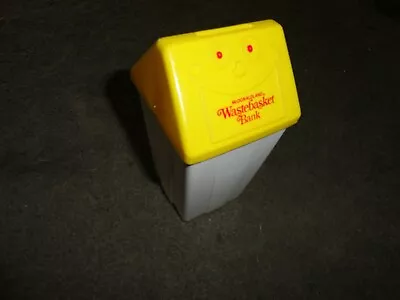 $10.99 • Buy VINTAGE 1975 McDONALD'S TOY TRASHCAN COIN BANK