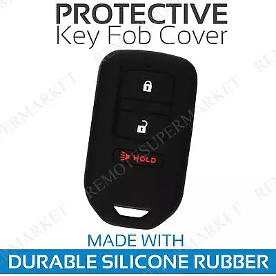 Key Fob Cover For 2015 2016 2017 2018 Honda Fit Remote Case Skin Jacket • $6.95