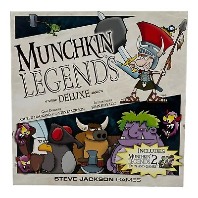 Replacement Box Munchkin Legends Deluxe Steve Jackson Games Good Condition • $14