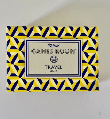 $6.50 • Buy Ridley's Games Room Travel Quiz Very Gently Used!