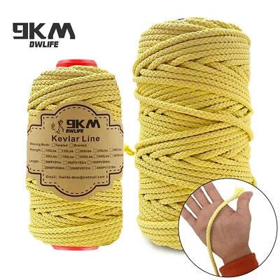 Kevlar Cord Camping Hiking Tent Rope Model Rocket Paracord Cord Made With Kevlar • $12.20