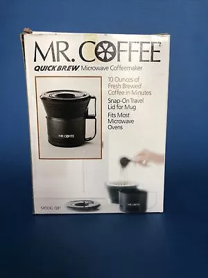 Vintage Mr. Coffee Quick Brew QB1 Microwave Coffeemaker • $14.99