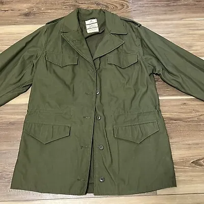 Authentic WWII Women’s Field Jacket M43 M-1943 OG-107 14R Issue Slip Included • $89.87