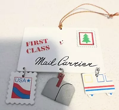 First Class Mail Carrier Christmas Ornament • $11