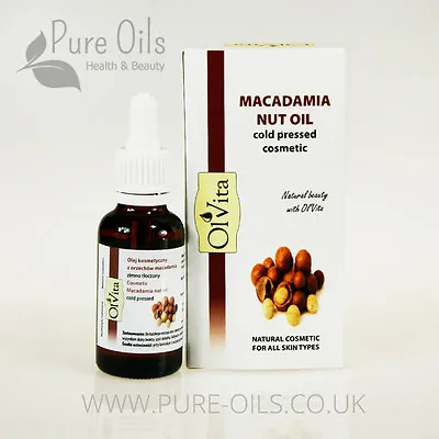 £12.08 • Buy Macadamia Nut Oil, Cosmetic, Cold-Pressed Ol`Vita 30ml Olej Z Orzechów Macadamia